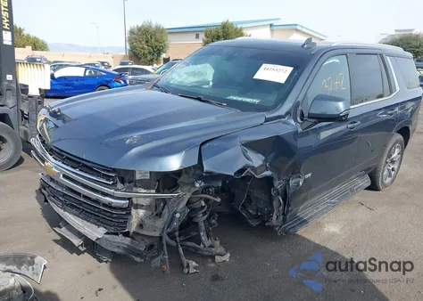2021 Chevrolet Tahoe 4Wd Lt из США, поврежденный, VIN 1GNSKNKT5MR282586